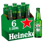 Heineken 330ml Bottles 6 Pack